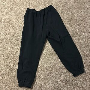 black hollister sweatpants